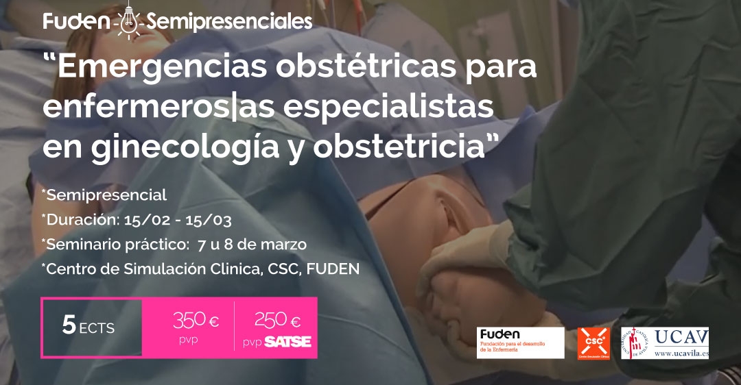 Curso de Emergencias obstétricas para enfermeros/as especialistas en Ginecología y Obstetricia