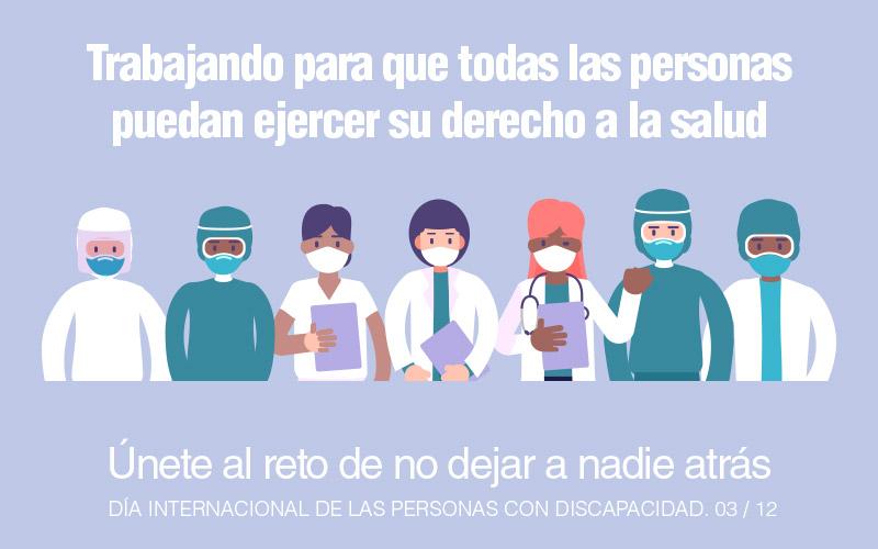 Día Internacional de las personas con discapacidad: asegurar el derecho a la salud