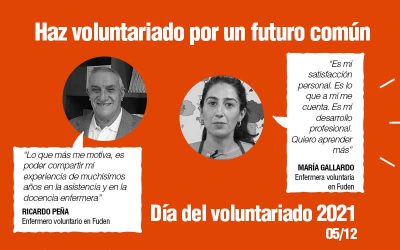 Haz voluntariado por un futuro común. Día del voluntariado 2021