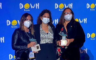 Fuden recibe el Premio Trébol a la solidaridad de Down España: ‘es un orgullo trabajar con vosotros’
