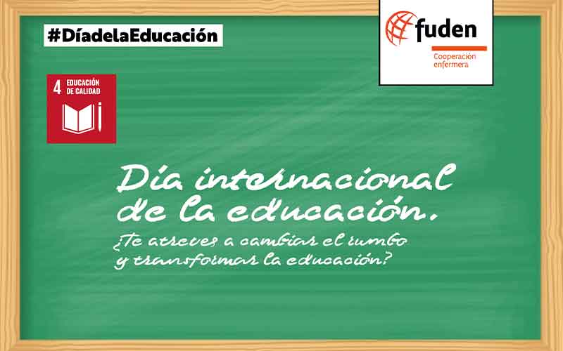 NOOC Día internacional de la educación. ¿Te atreves a cambiar el rumbo y transformar la educación?