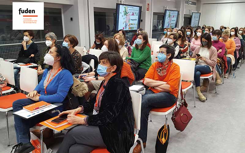Más de 1000 enfermeras asisten a la jornada Desmontando mitos sobre alimentación. Una herramienta para abordar la obesidad organizada por Fuden y Adenyd