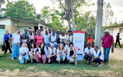 La AECID nos visita en nuestro trabajo en los bateyes de República Dominicana