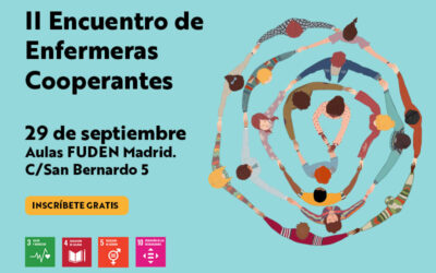 Te esperamos, el 29 de septiembre, en el II Encuentro de Enfermeras Cooperantes de Fuden