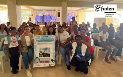Fuden cierra su proyecto en República Dominicana financiado por el Ayuntamiento de Cáceres con formación y un acto de entrega de materiales