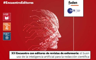 Participa, el 17 de junio, en el XII Encuentro con editores de revistas de enfermería