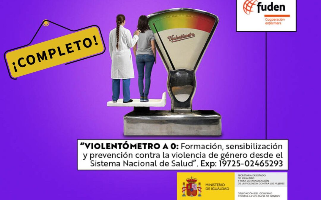 Violentómetro a 0: la formación sobre violencia de género e igualdad de Fuden y el Ministerio de Igualdad completa sus plazas